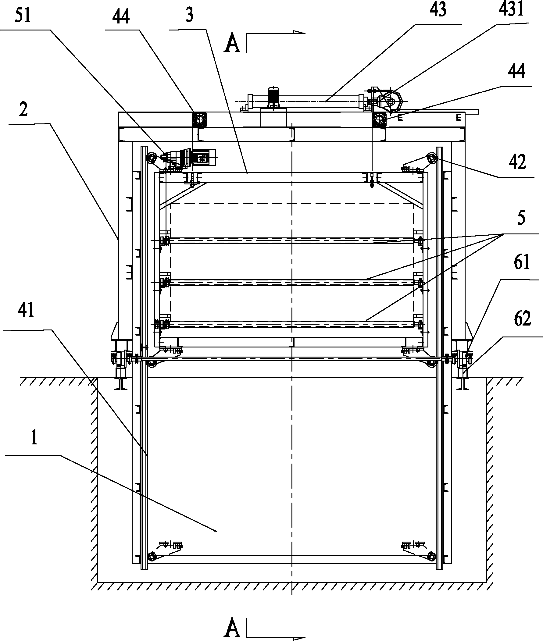 Automatic quenching device