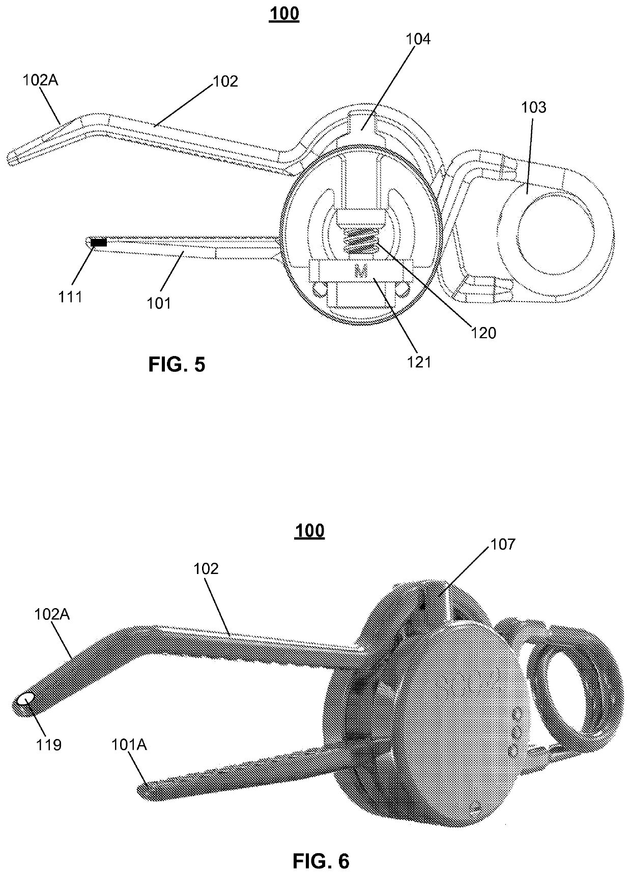 A device for applying external pressure on a surface of an anatomical object