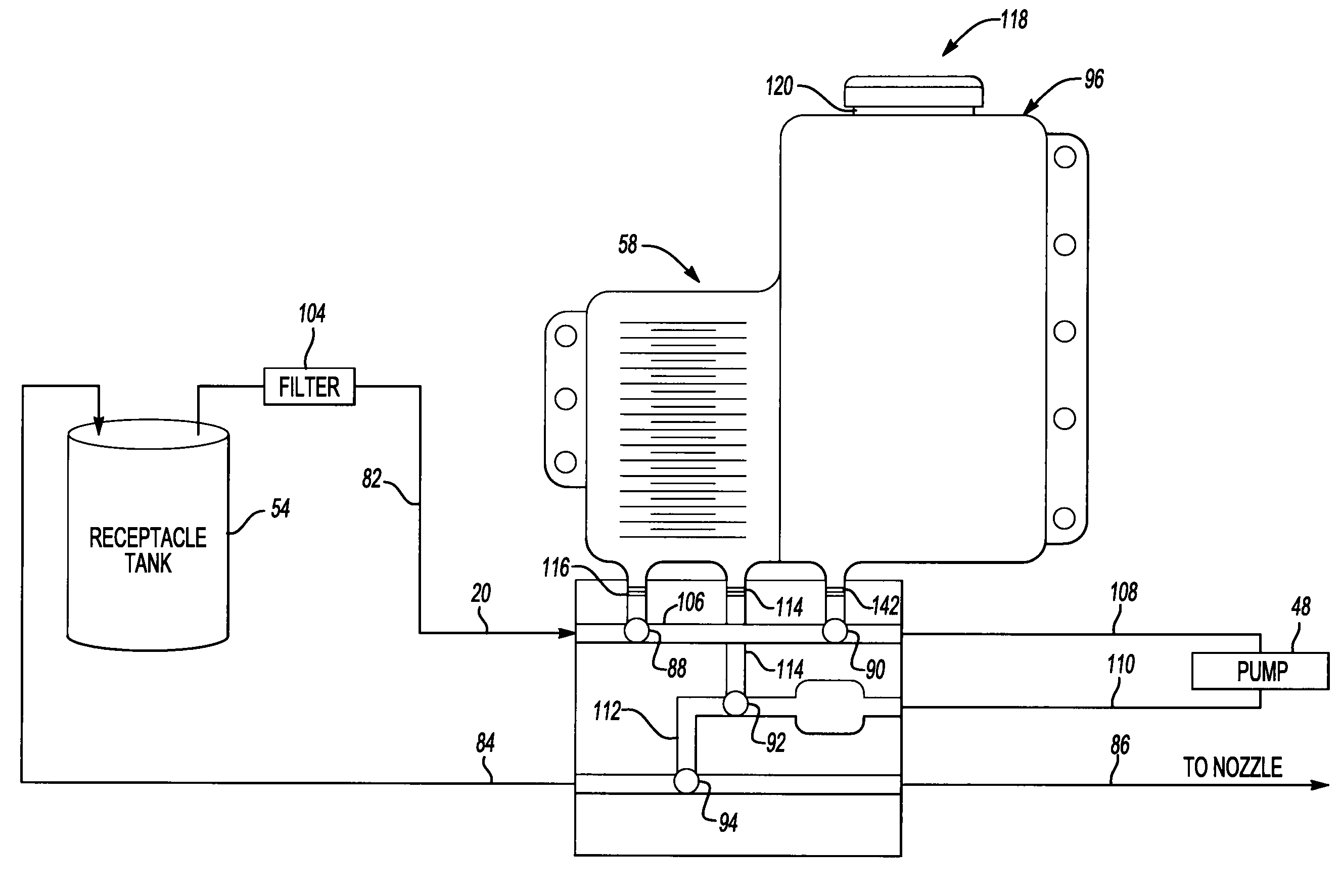 Ultra low volume chemical delivery system and method