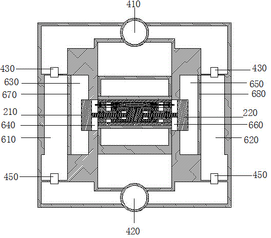 Intercommunicating uniform self-circulation stirring biogas fermentation system