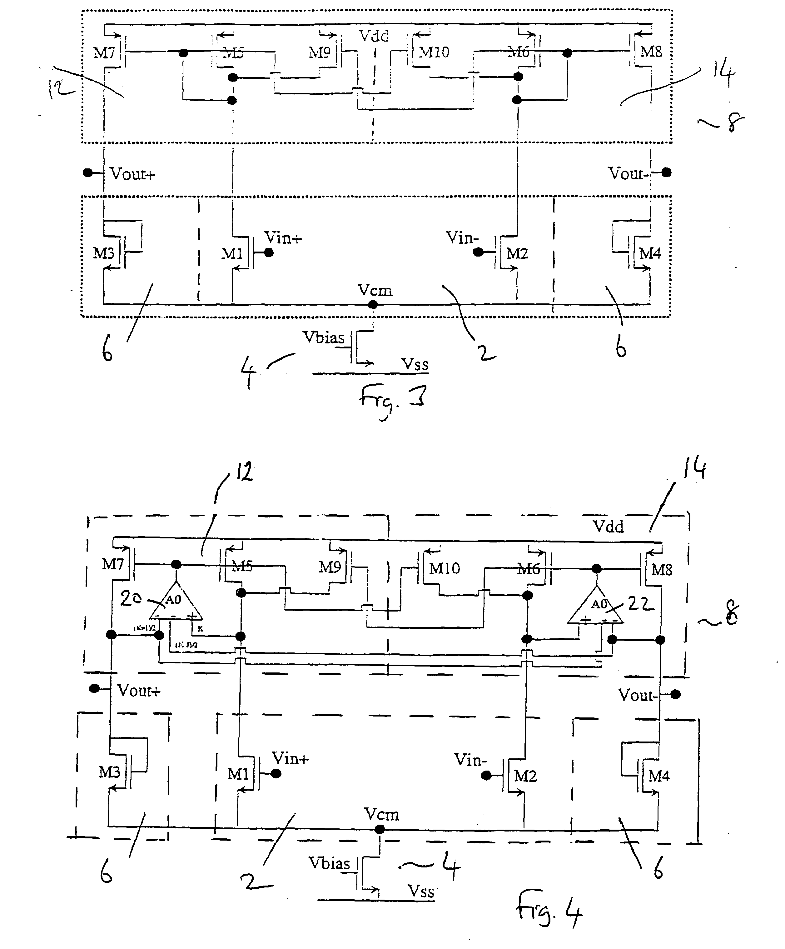 Differential amplifier with gain substantially independent of temperature