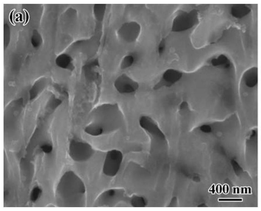 Preparation method of a multi-level porous high-entropy alloy electrolysis water catalyst