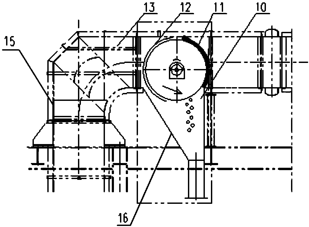 Flue-gas denitration pretreatment device for power plant utilizing agriculture and forestry waste