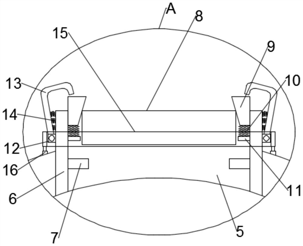 Dust treatment equipment for numerical control machining