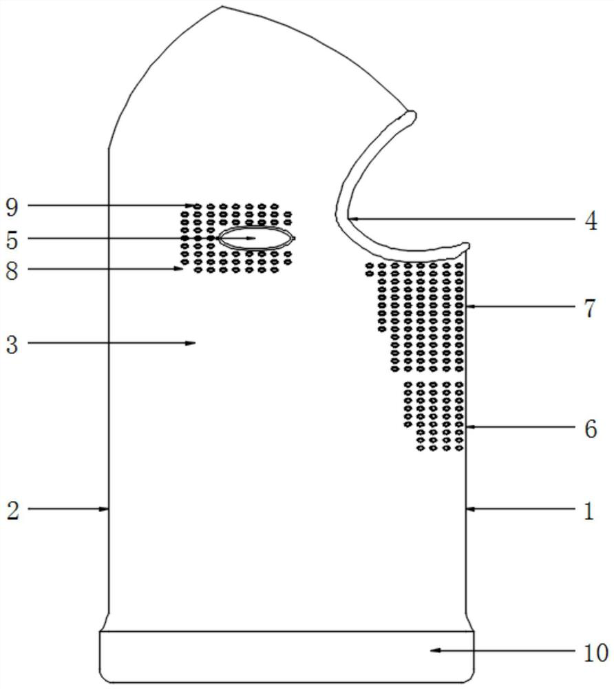 Desert mask with ventilation function