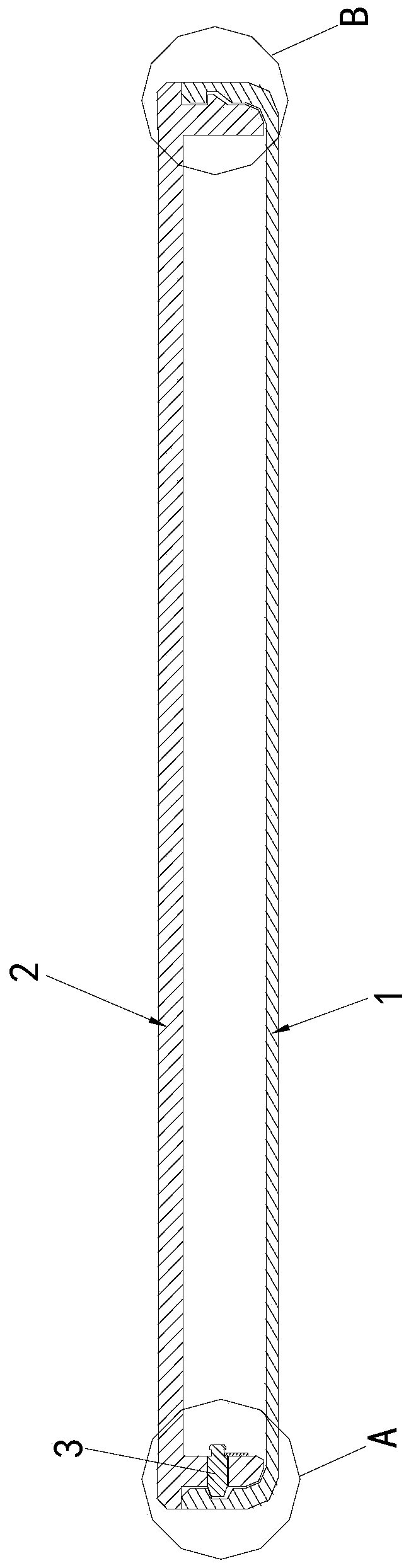 Housing structure, mobile terminal and method for assembling the mobile terminal