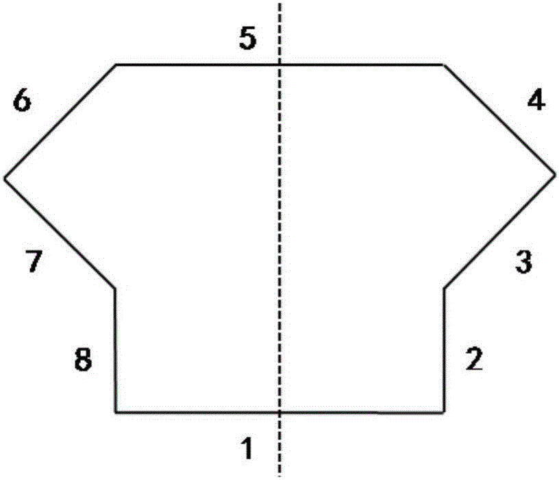 General connecting piece for electronic equipment