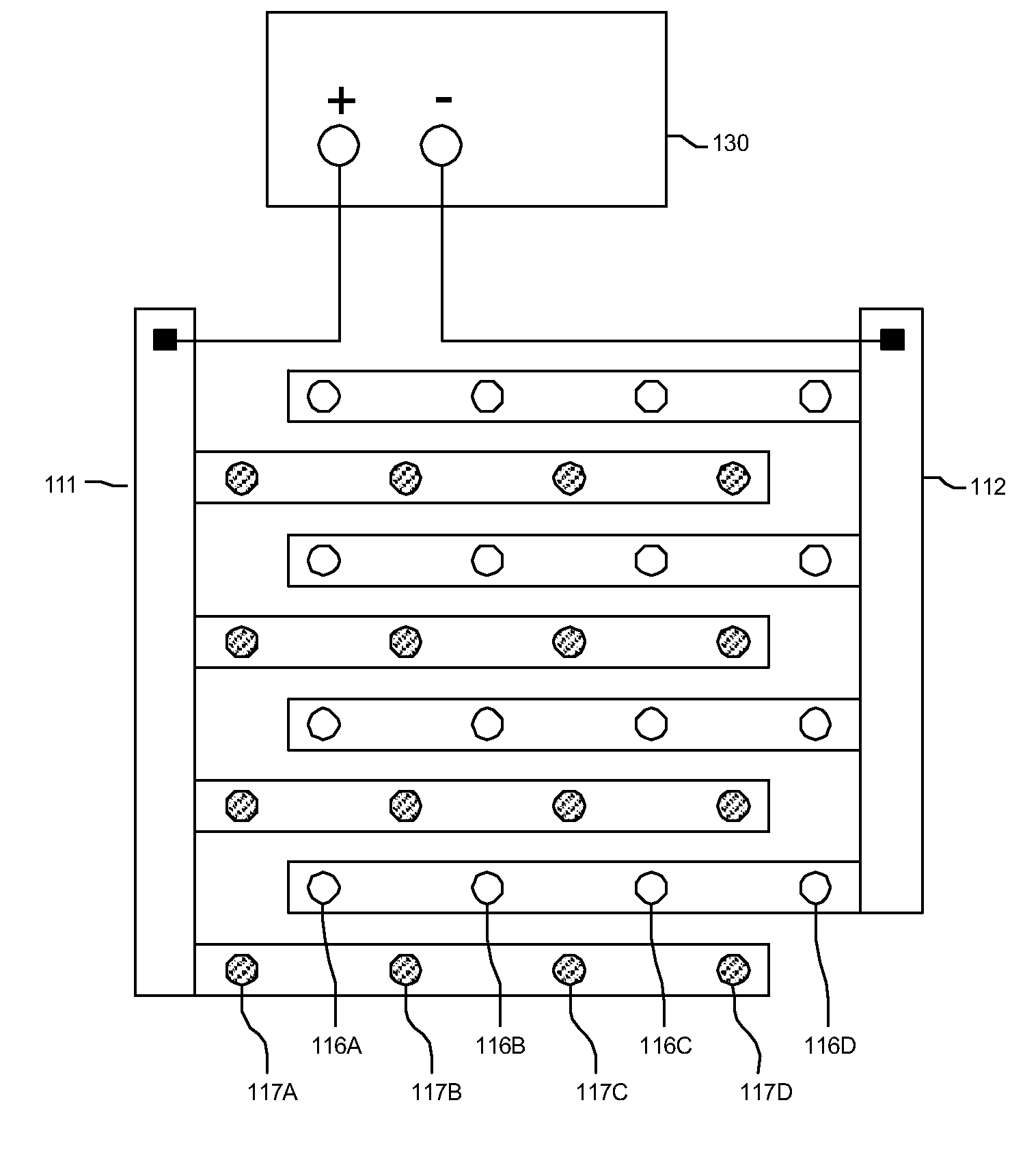 Method and Apparatus for Micro-Needle Array Electrode Treatment of Tissue