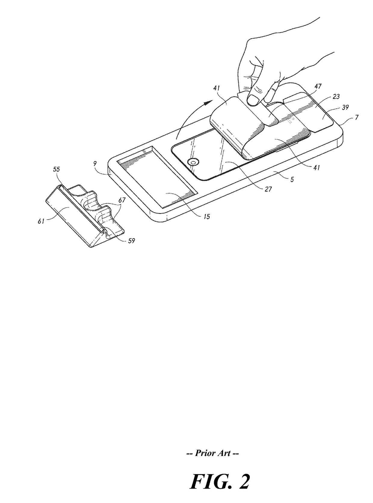 Tool for applying protective films to mobile communications devices