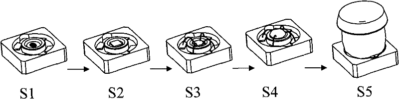 A light emitting diode and its manufacturing method