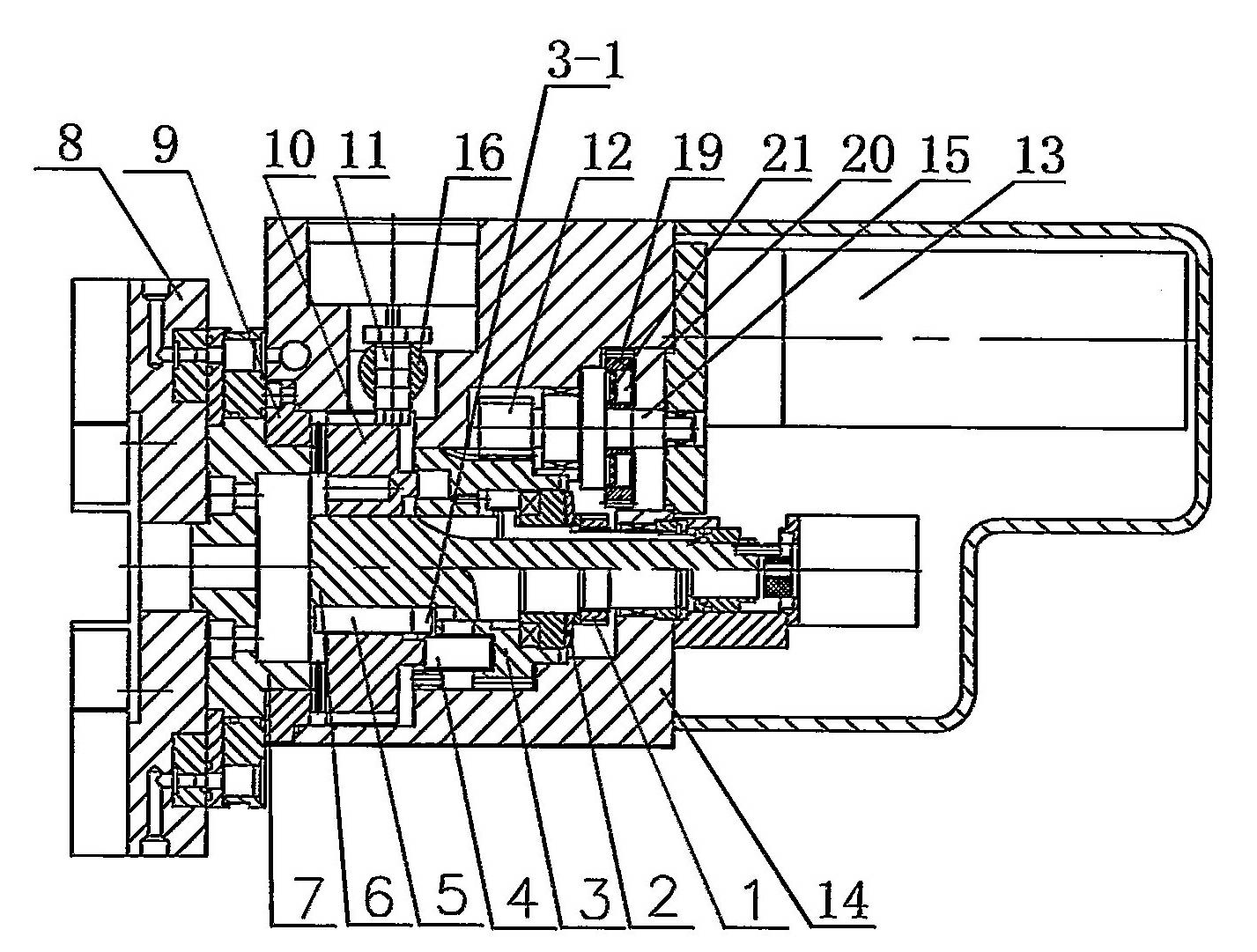 Bidirectional rotary electric cutter rest