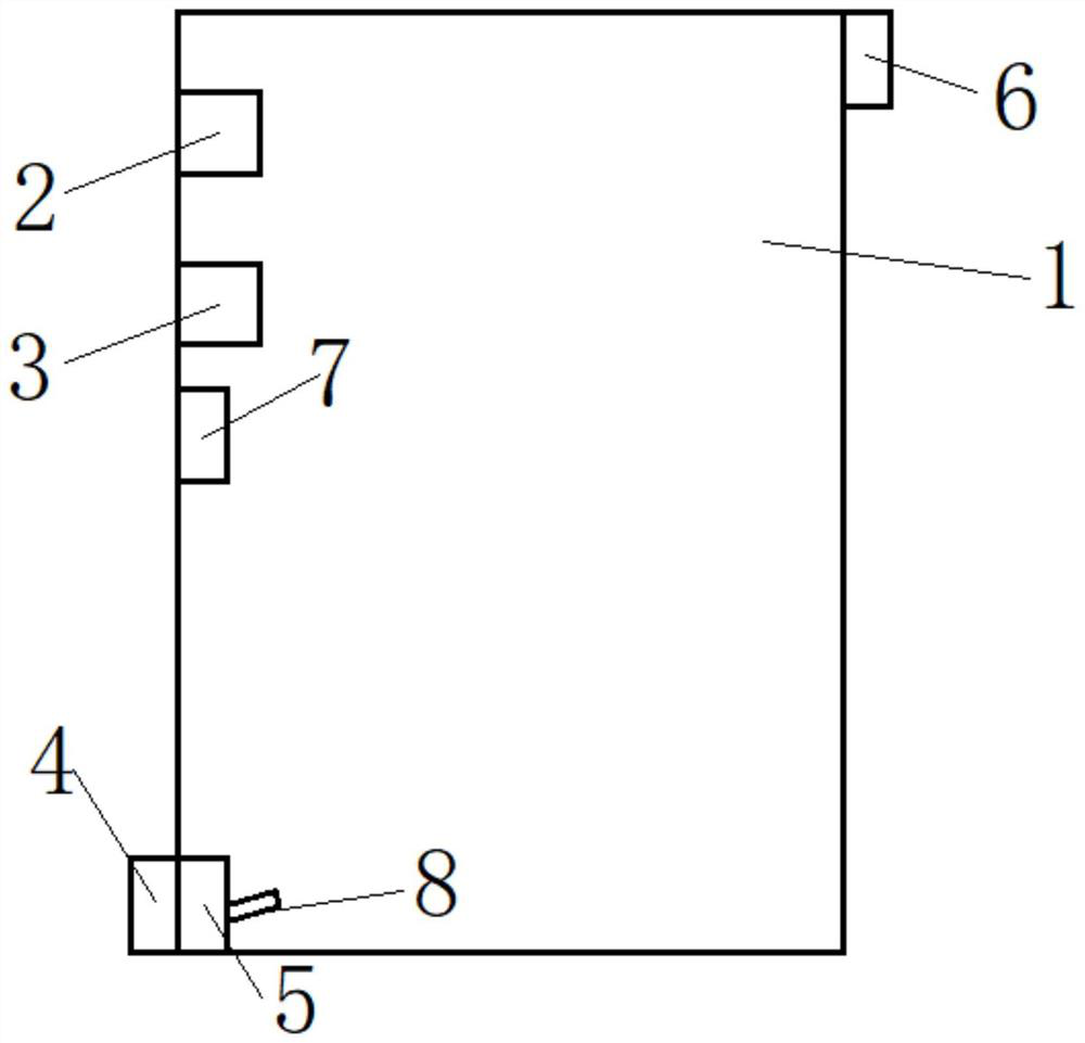 Moisture-proof switch cabinet and moisture-proof method