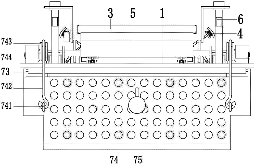 Diversified floating bed for repairing ecological urban and rural water body pollution