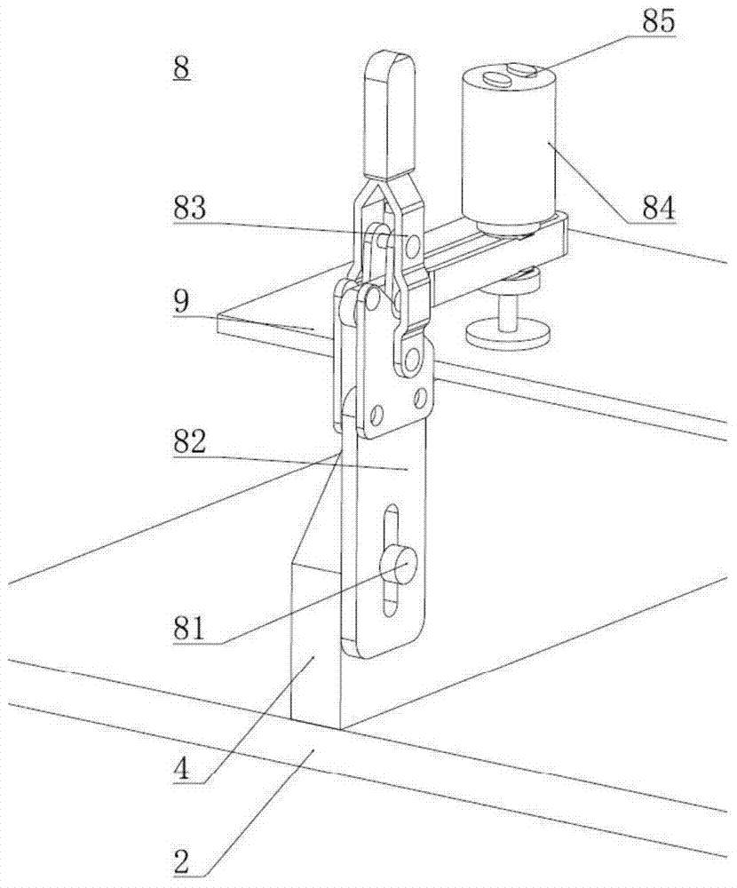 Assembling tool of aircraft wing box C-shaped beam and detecting and correcting method of assembling tool