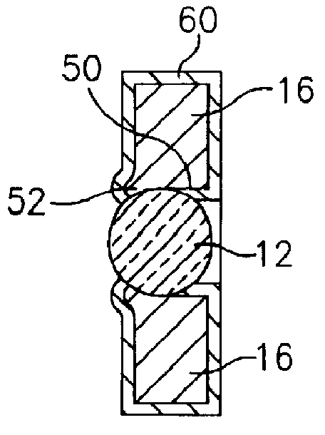Optical component package with a hermetic seal
