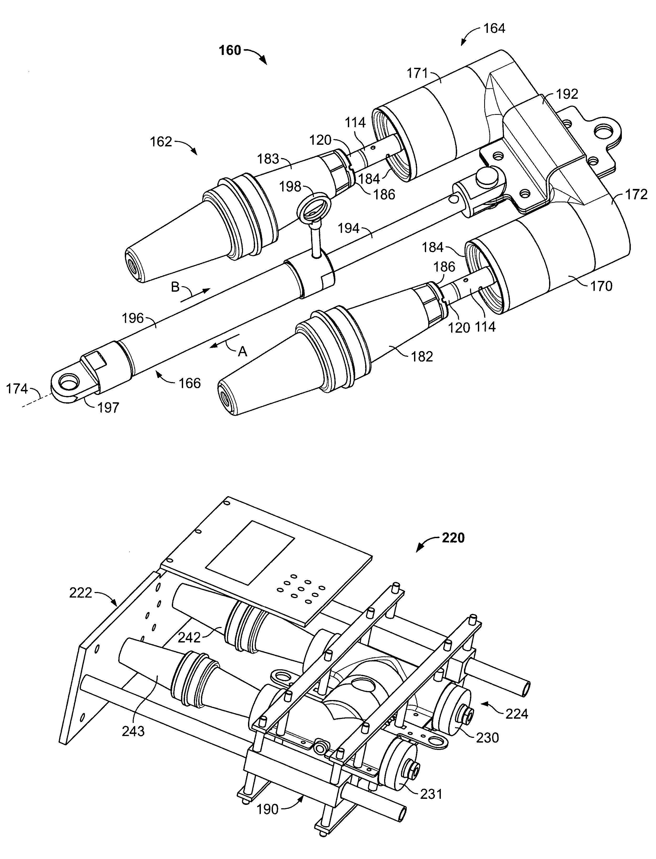 Apparatus, system and methods for deadfront visible loadbreak