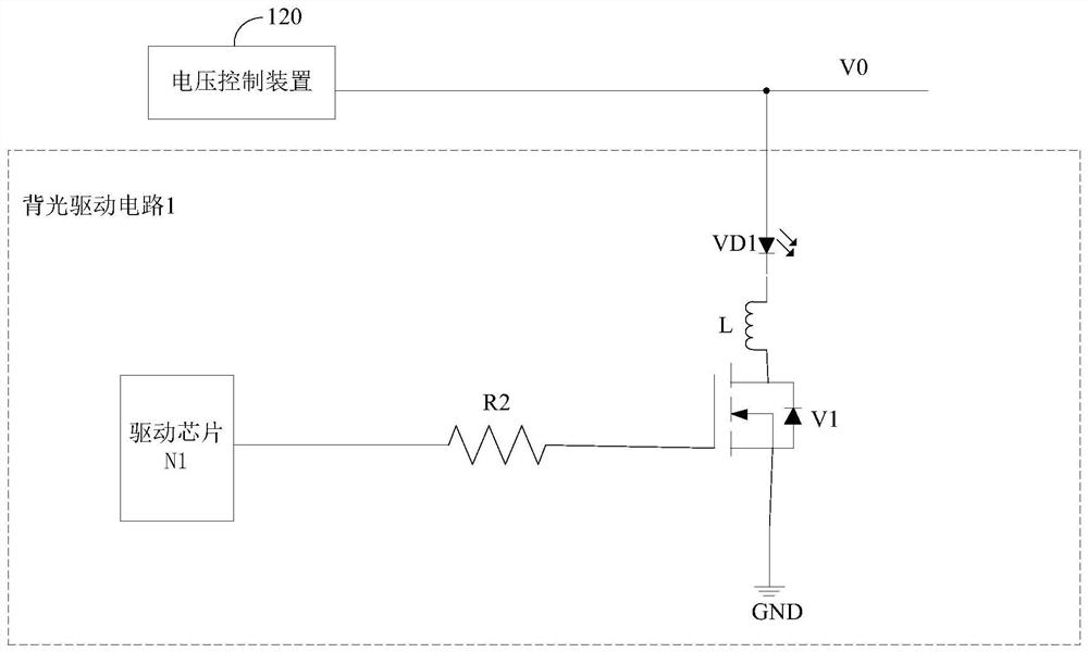 Backlight driving circuit, method and display device