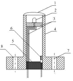 Wireless alarm device of brake pad