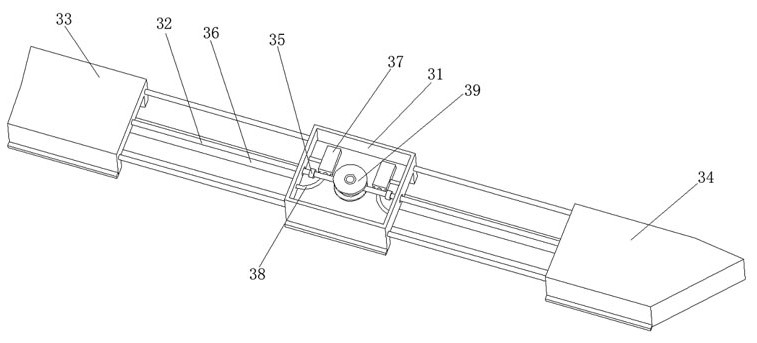 Wire fixing device of double centrifugal fans