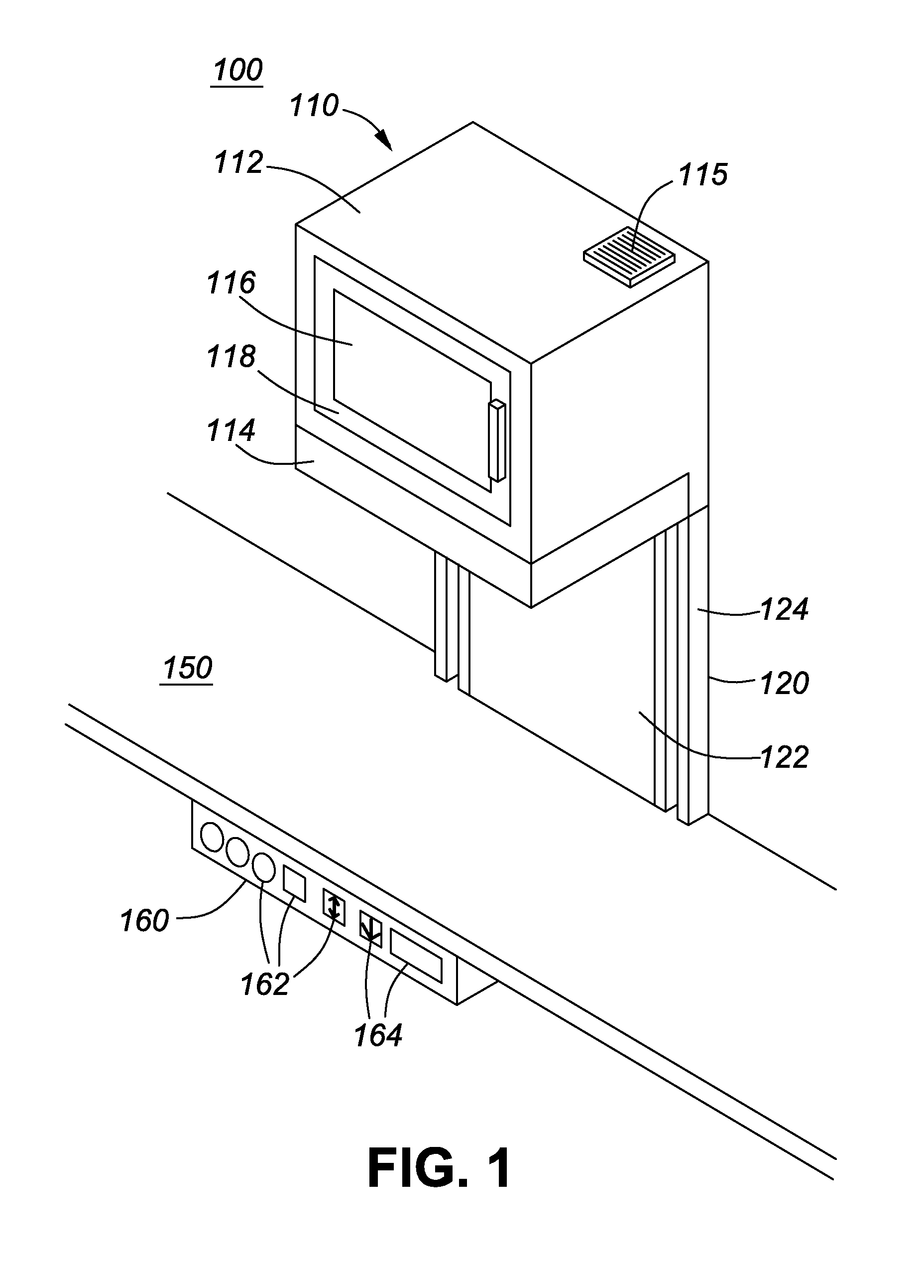 Bottom-loading cooking appliance