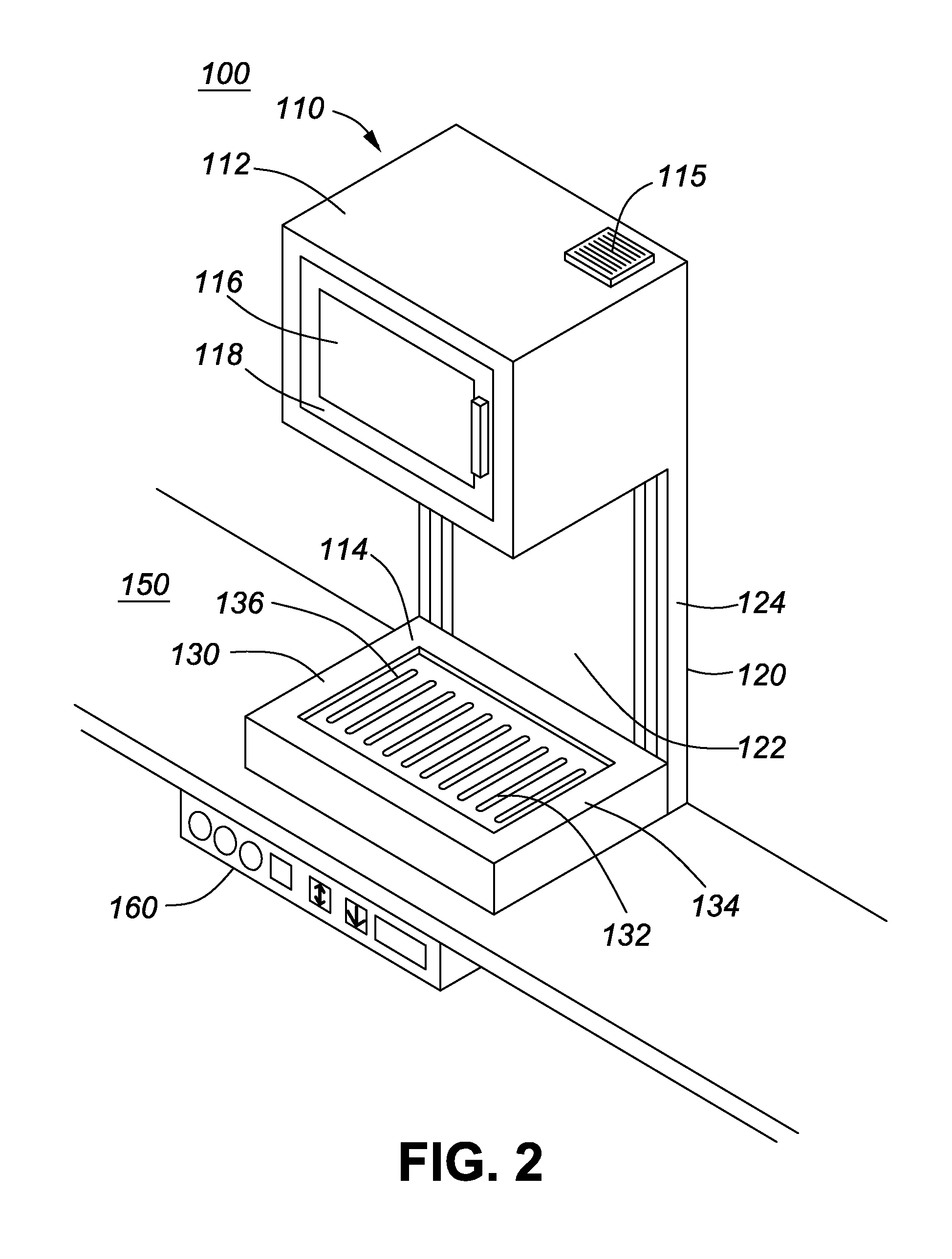 Bottom-loading cooking appliance