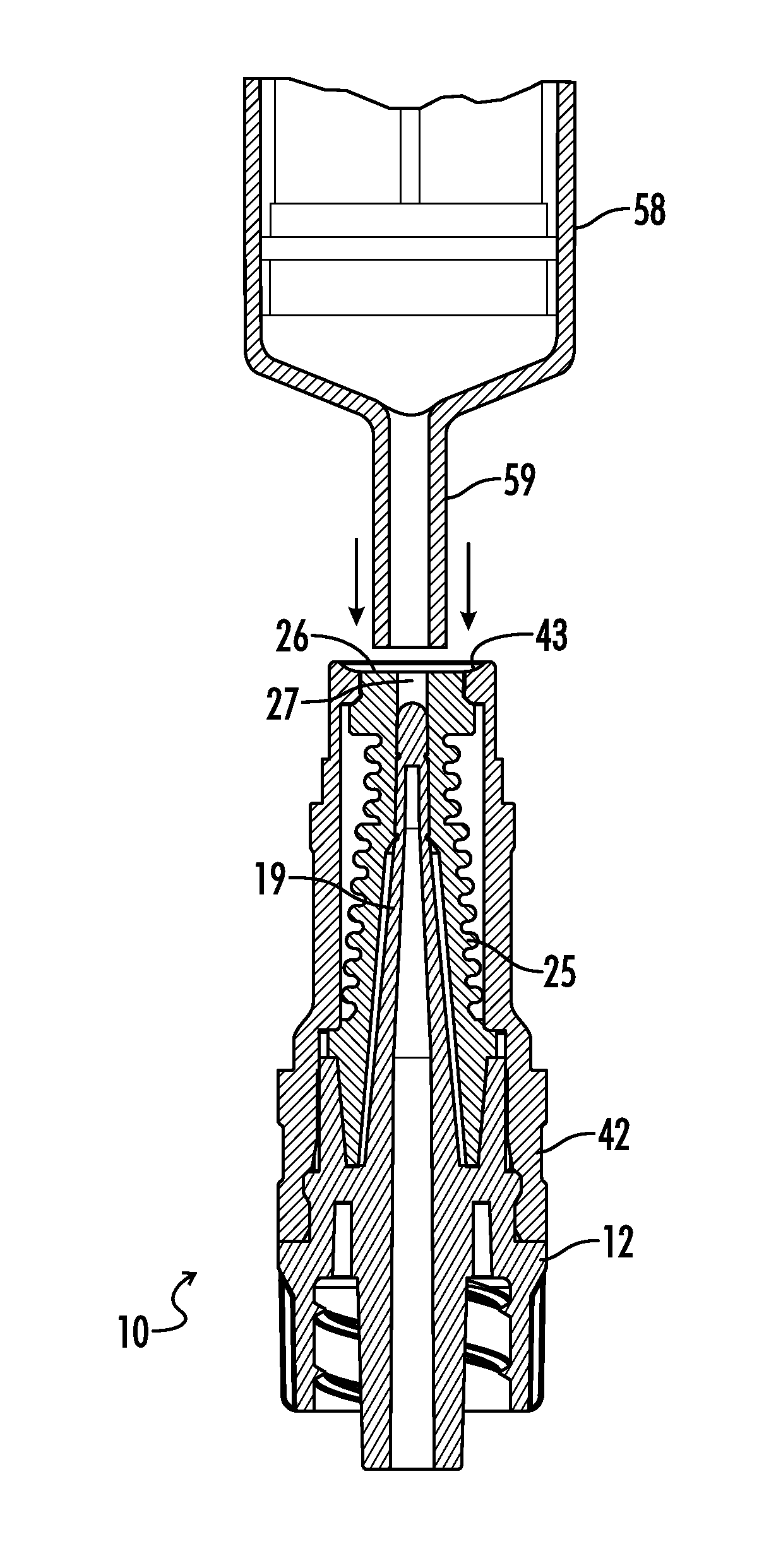 Needleless, Intermittent, Neutral Displacement IV Injection Port
