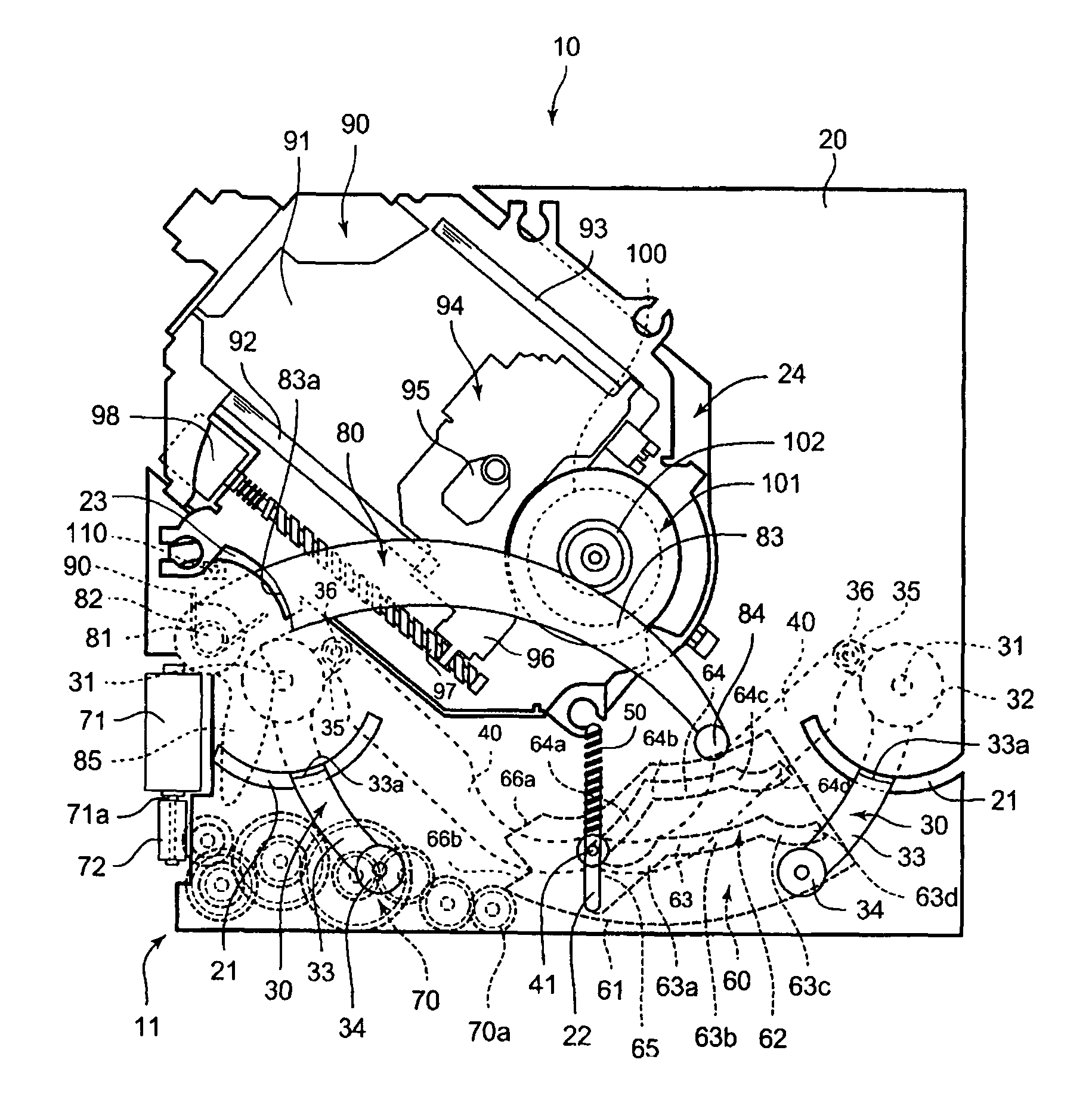 Loading mechanism and disc player using the loading mechanism