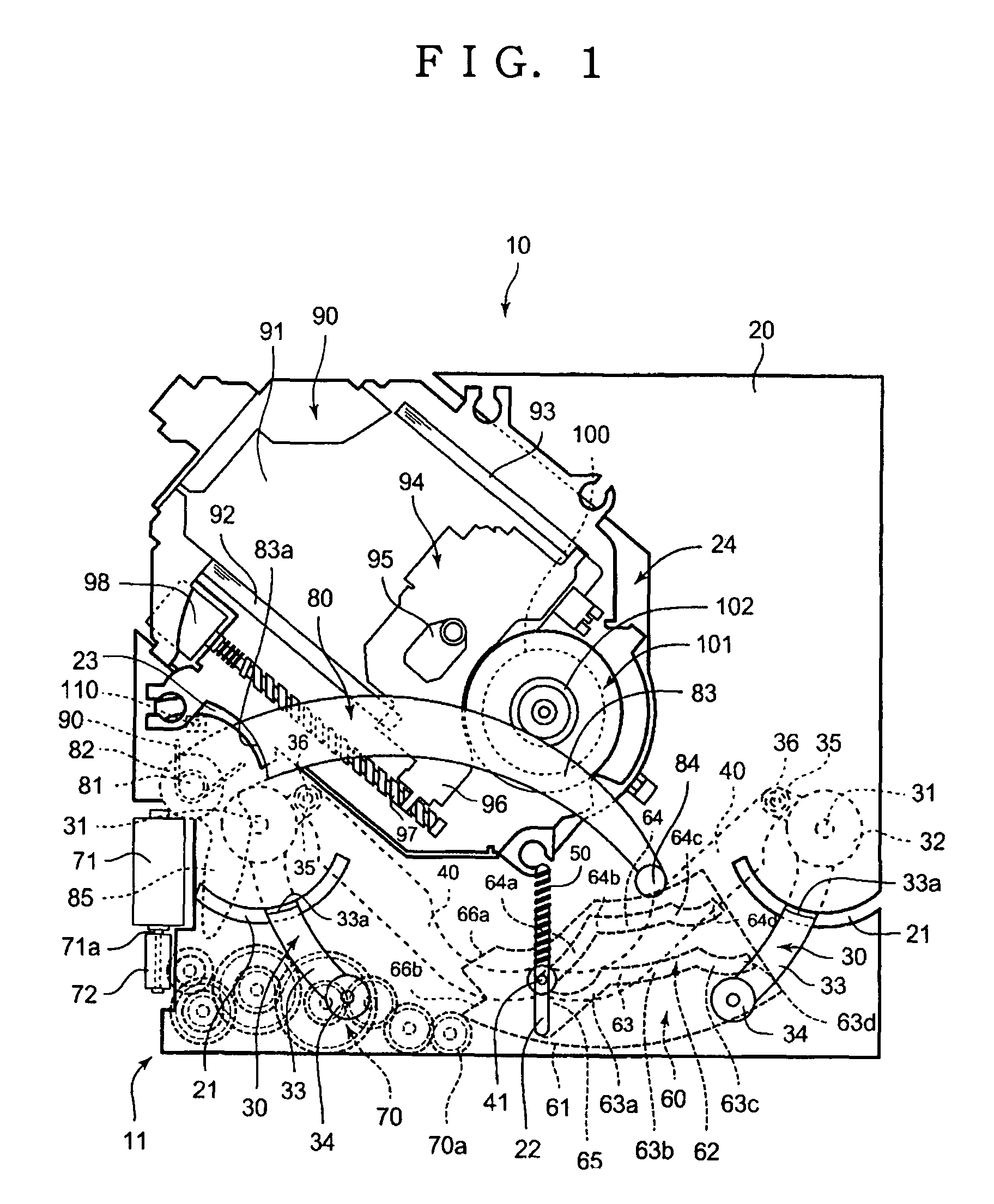 Loading mechanism and disc player using the loading mechanism