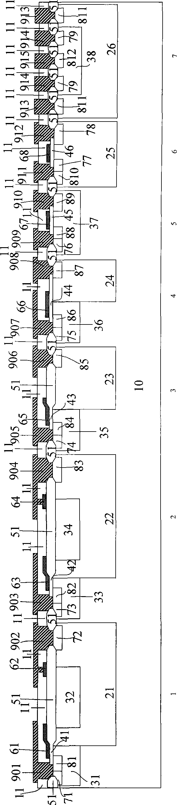 BCD semiconductor device and manufacturing method thereof