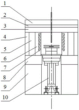 Resistance furnace and brazing method for brazing zinc electrolytic anode conductive beam