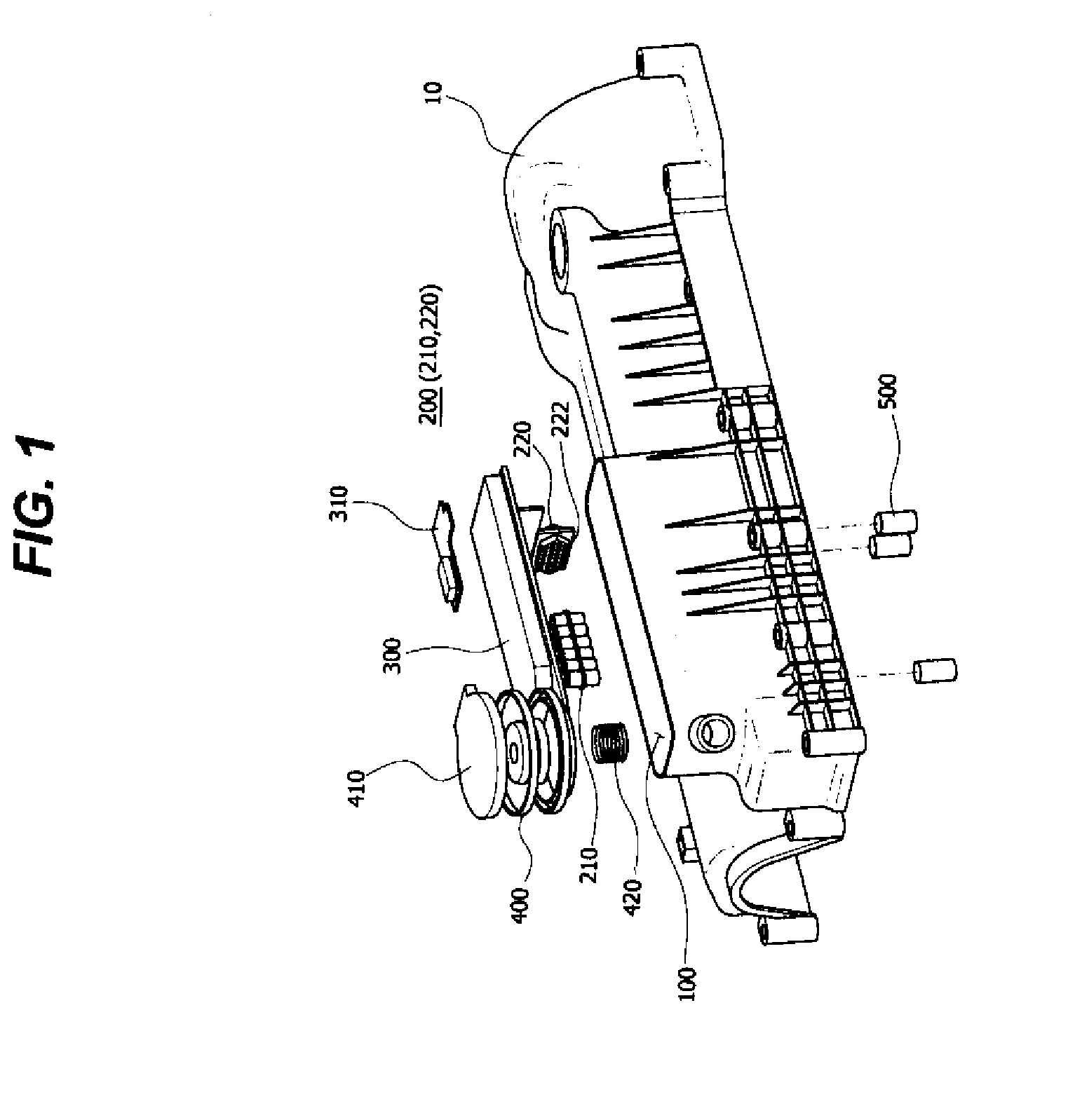 Device for Separating Oil From Blow-By Gas