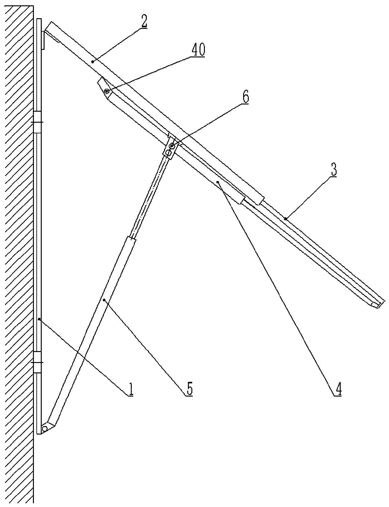 Adjustable grey cloth conveying device based on hydraulic transmission