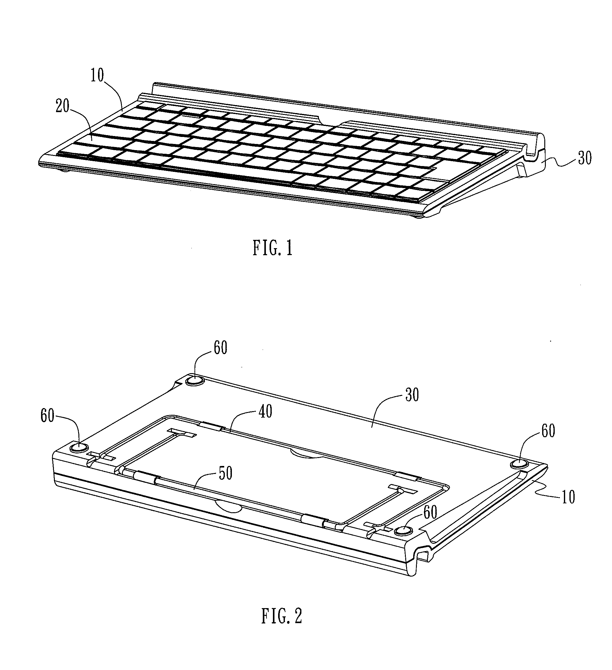 Keyboard device capable of supporting a tablet personal computer