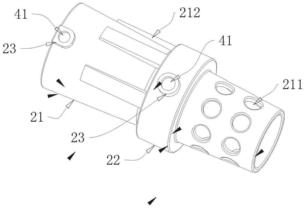 Axillary crutch