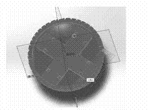 Spherical feedback tricomponent fluxgate magnetic full-tenser gradiometer