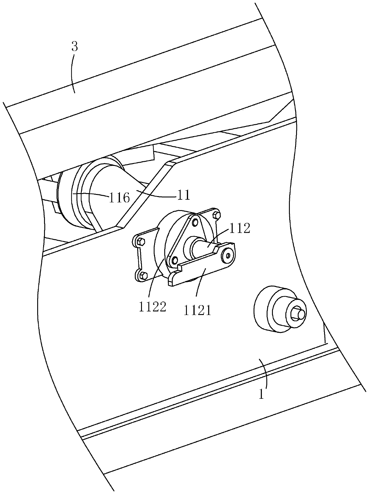 Seat cushion inclination adjusting structure