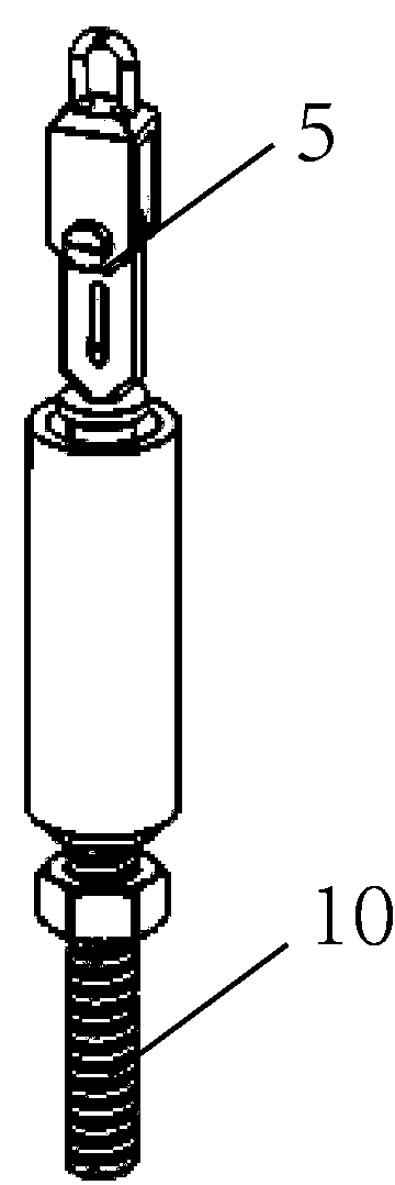 Special hoisting three-axis platform for remotely controlling and maintaining radiation device in deep well environment