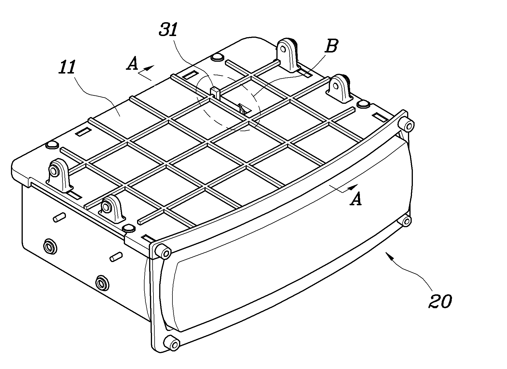 Tray apparatus