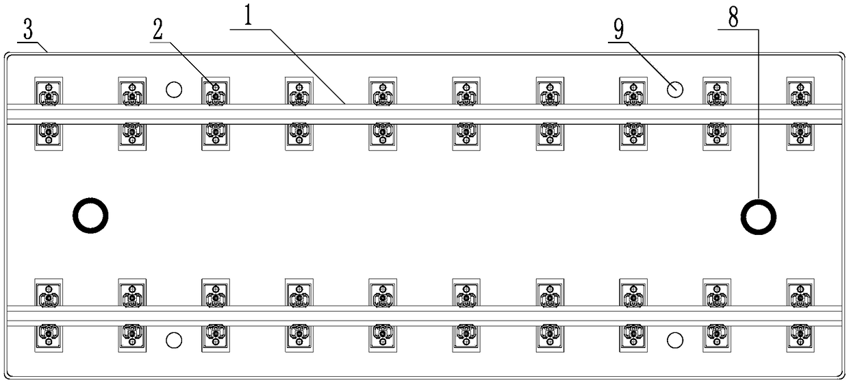 A construction method for an assembled slab track structure