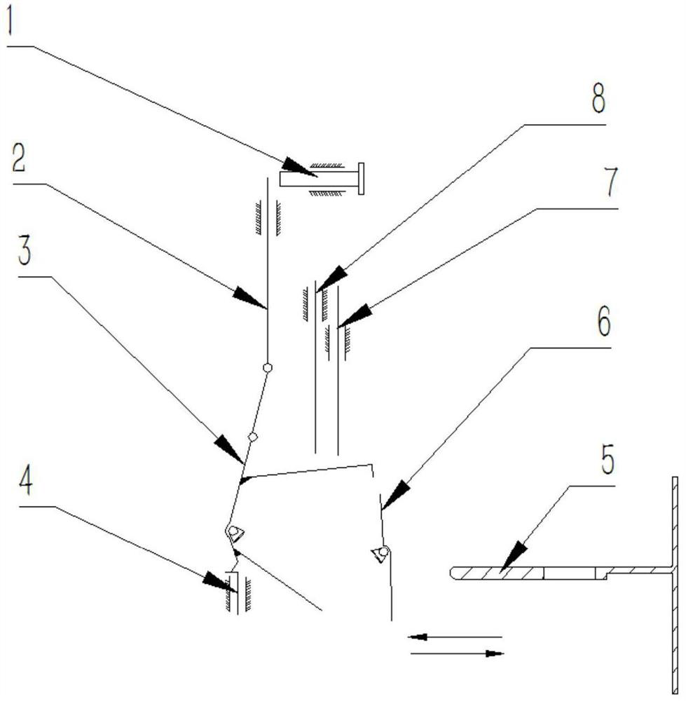 Cabinet door interlocking device for switch equipment and switch equipment