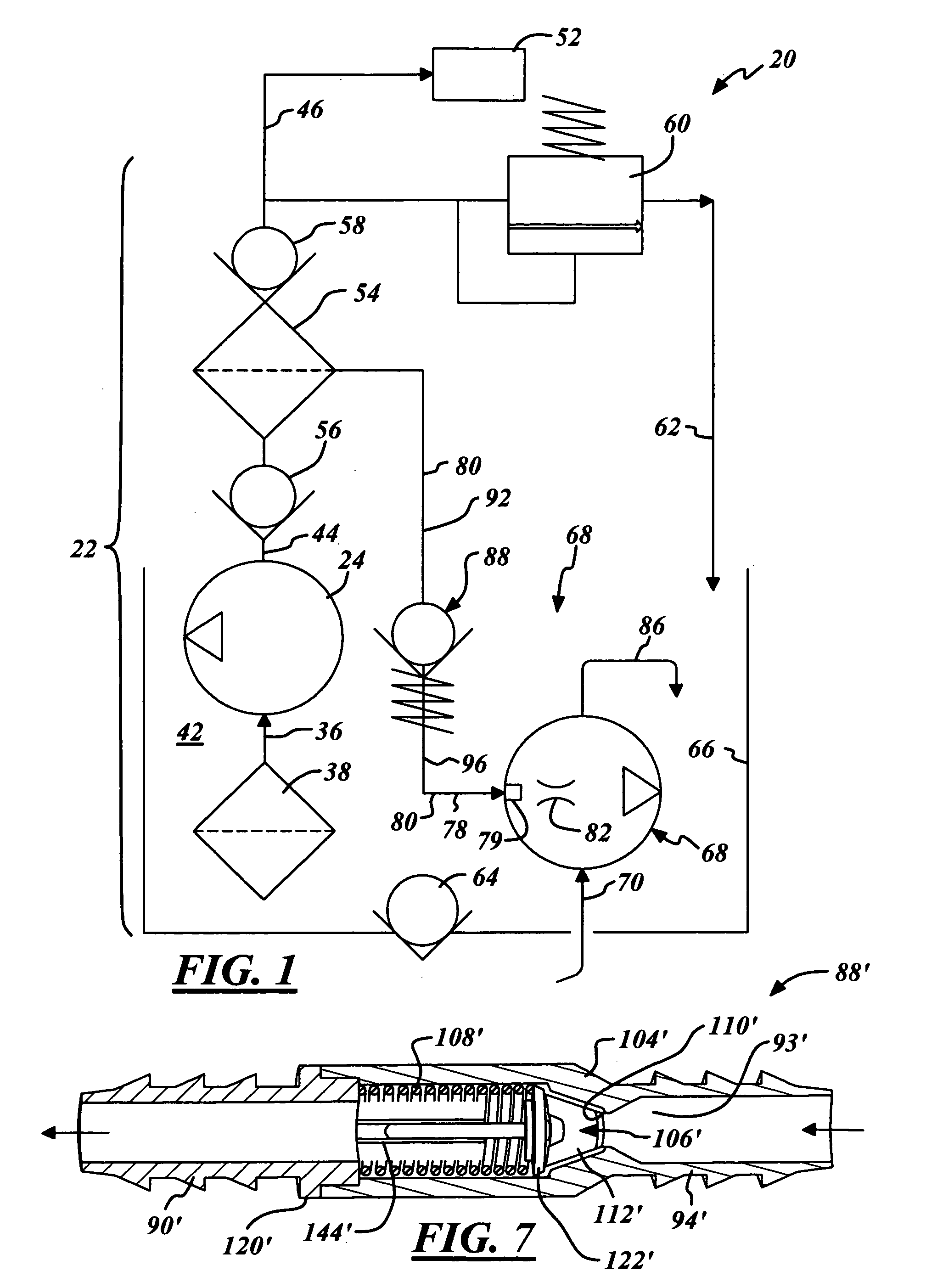 Jet pump assembly of a fuel system for a combustion engine