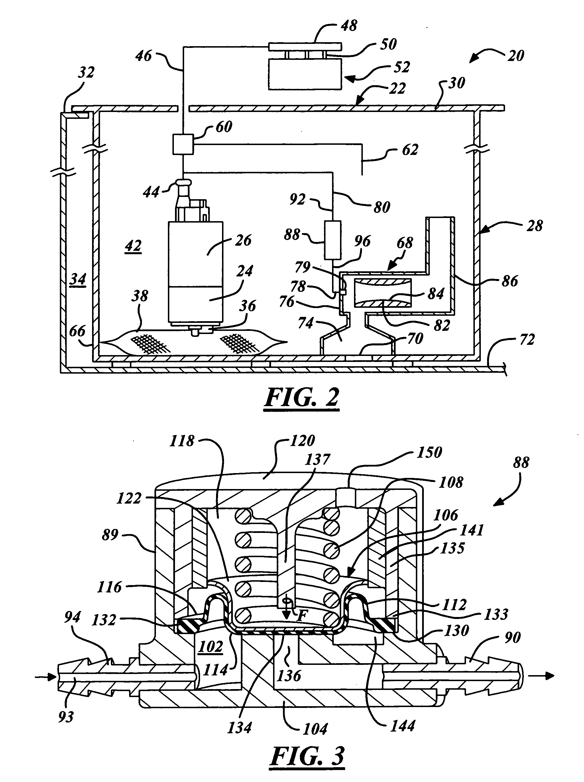 Jet pump assembly of a fuel system for a combustion engine