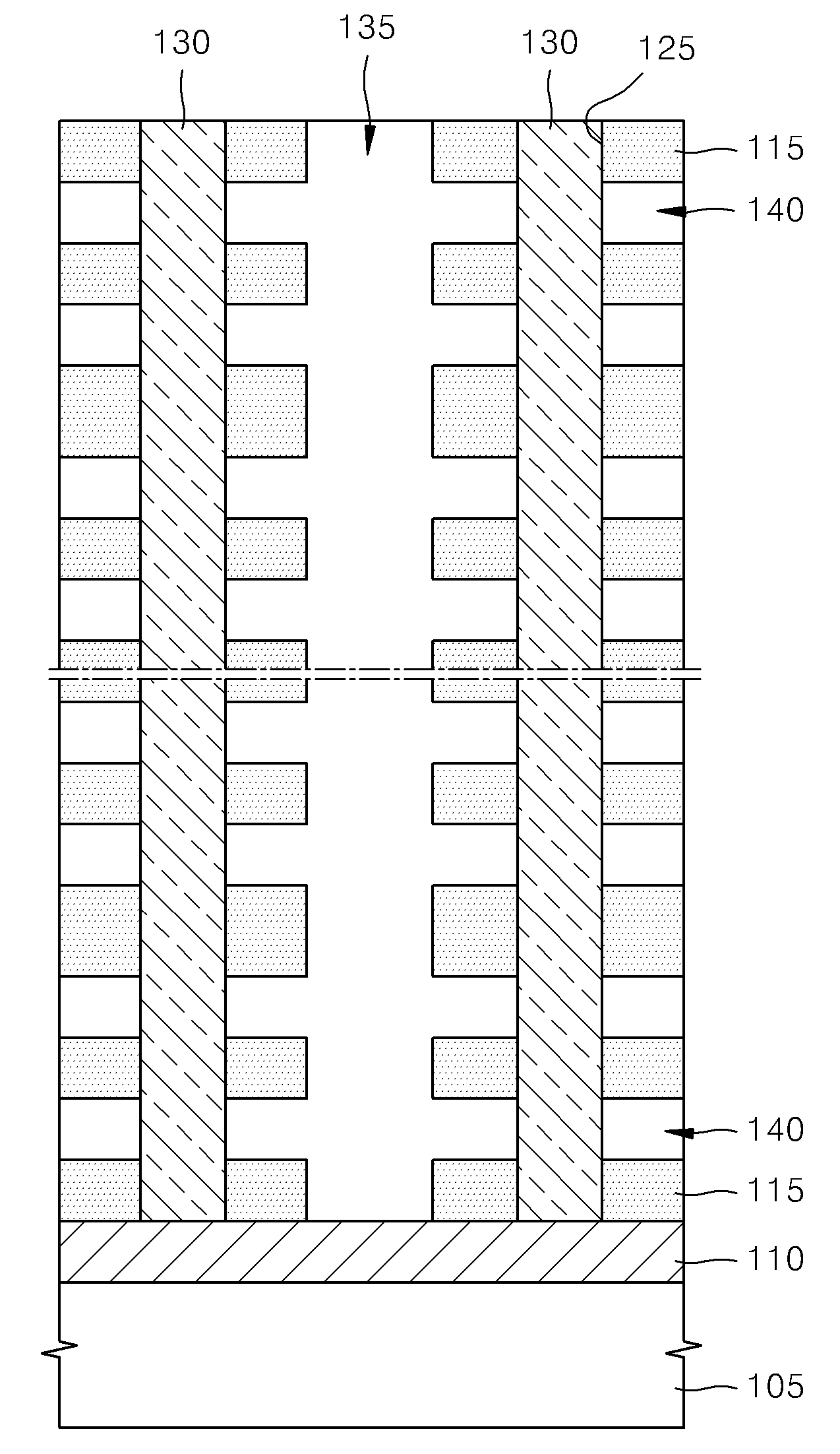 Method and apparatus for manufacturing three-dimensional-structure memory device