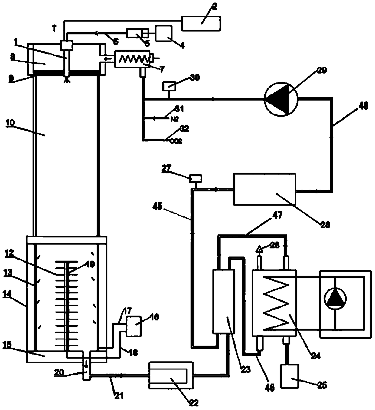 High-frequency ultrasonic atomization particle preparation system with dynamic monitoring