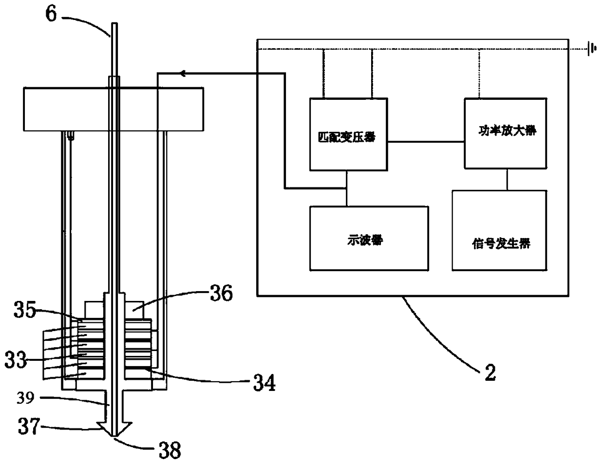 High-frequency ultrasonic atomization particle preparation system with dynamic monitoring