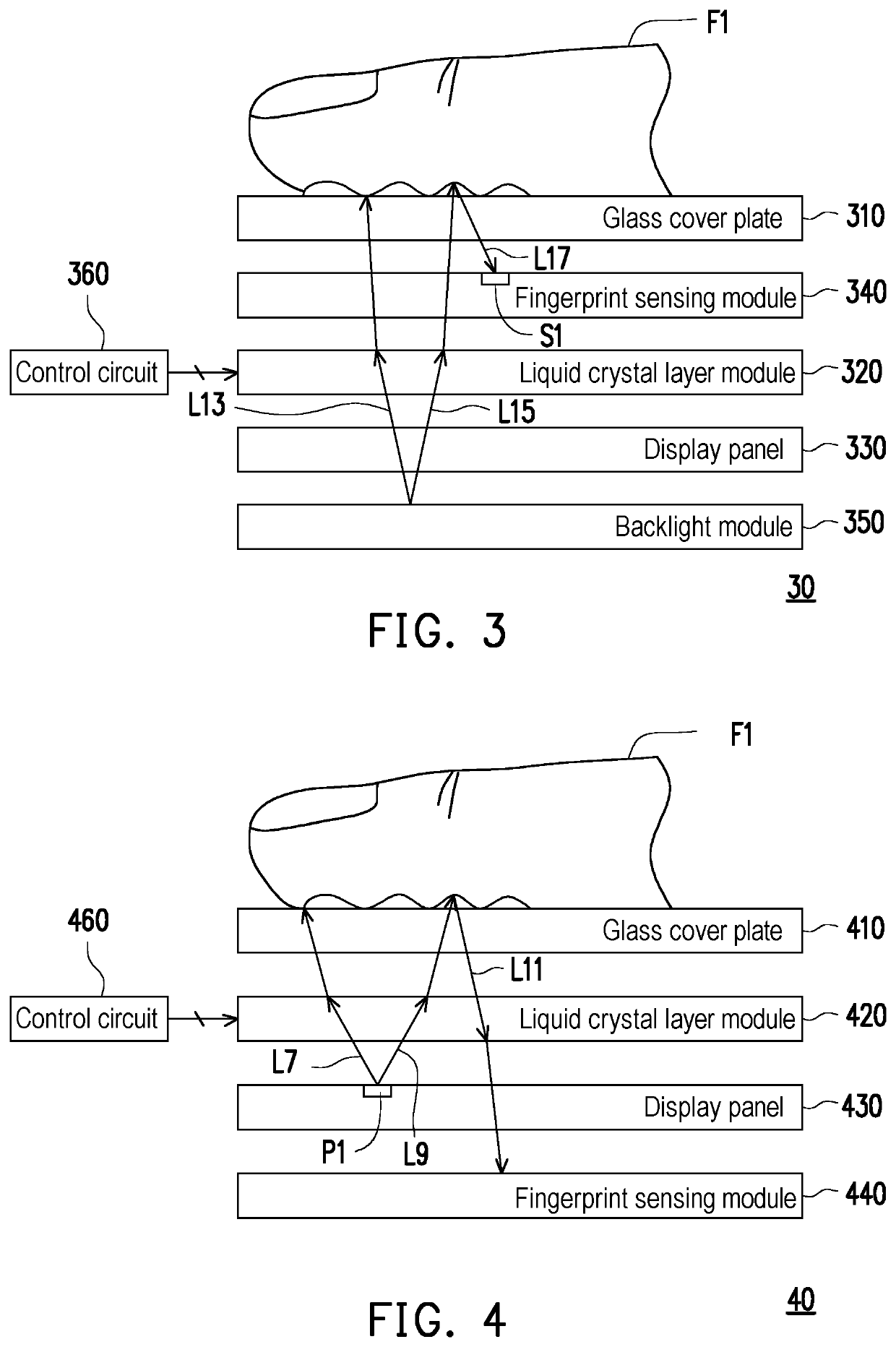 Fingerprint sensing device