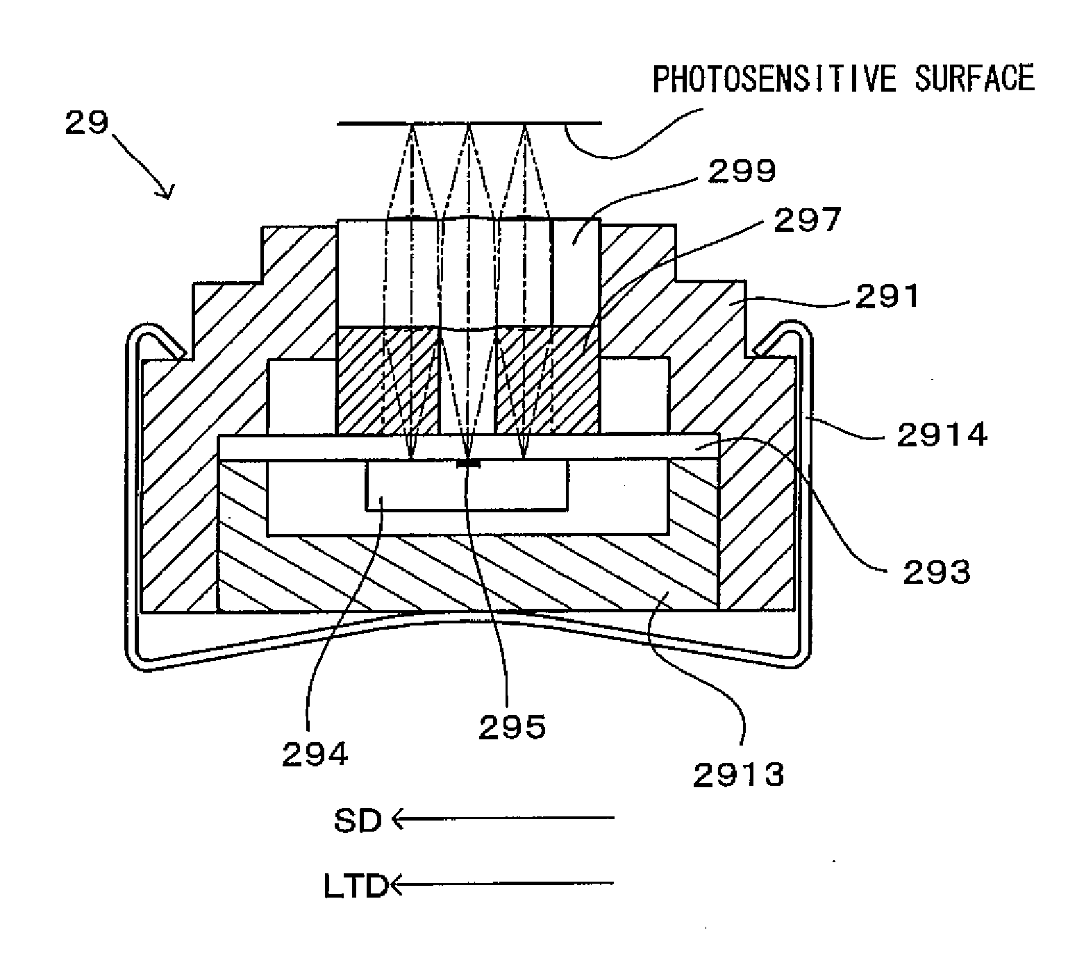 Line Head and Image Forming Apparatus  Using the Same