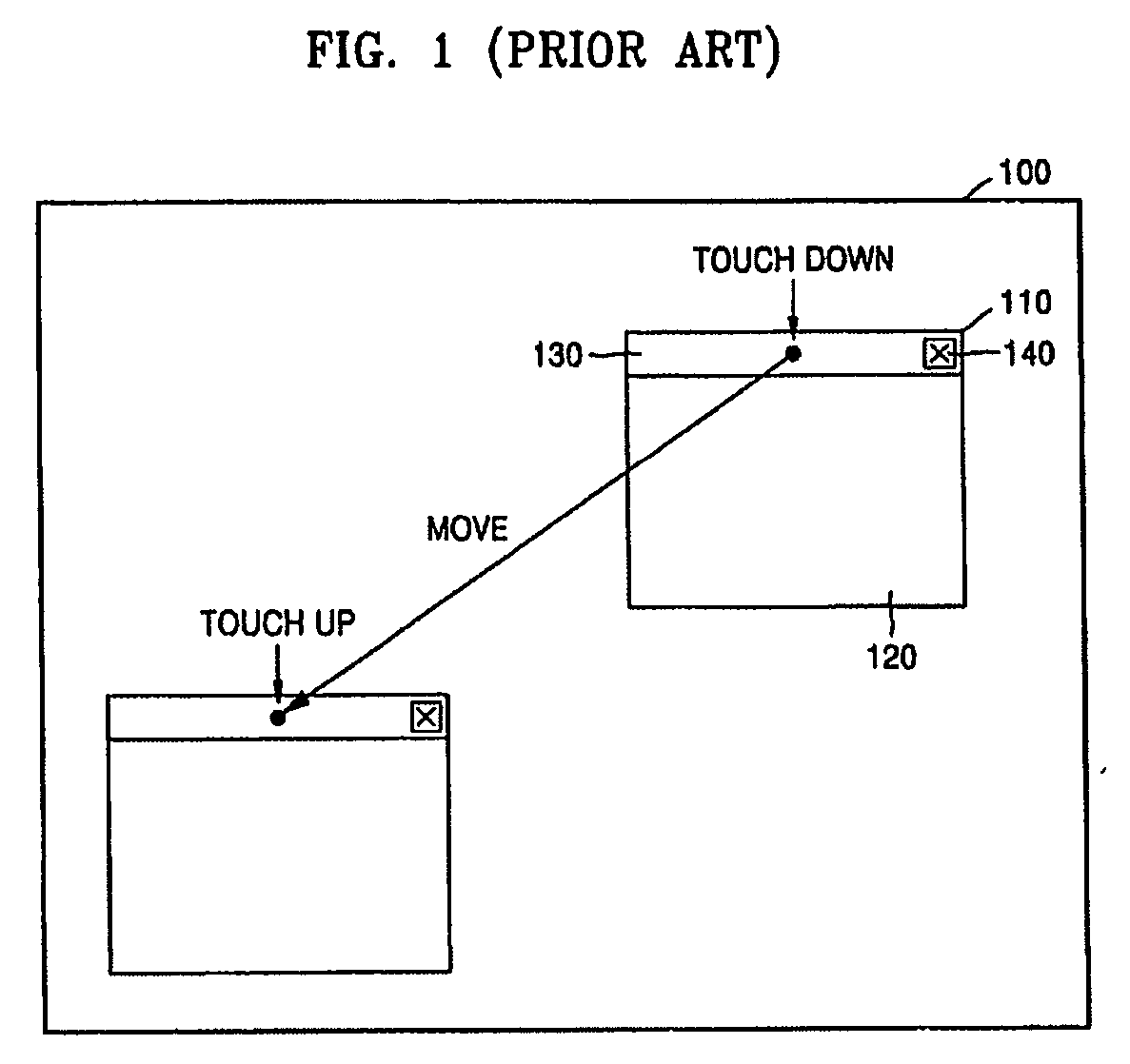 Method of controlling location of display window on display screen of information processing device and apparatus using the method