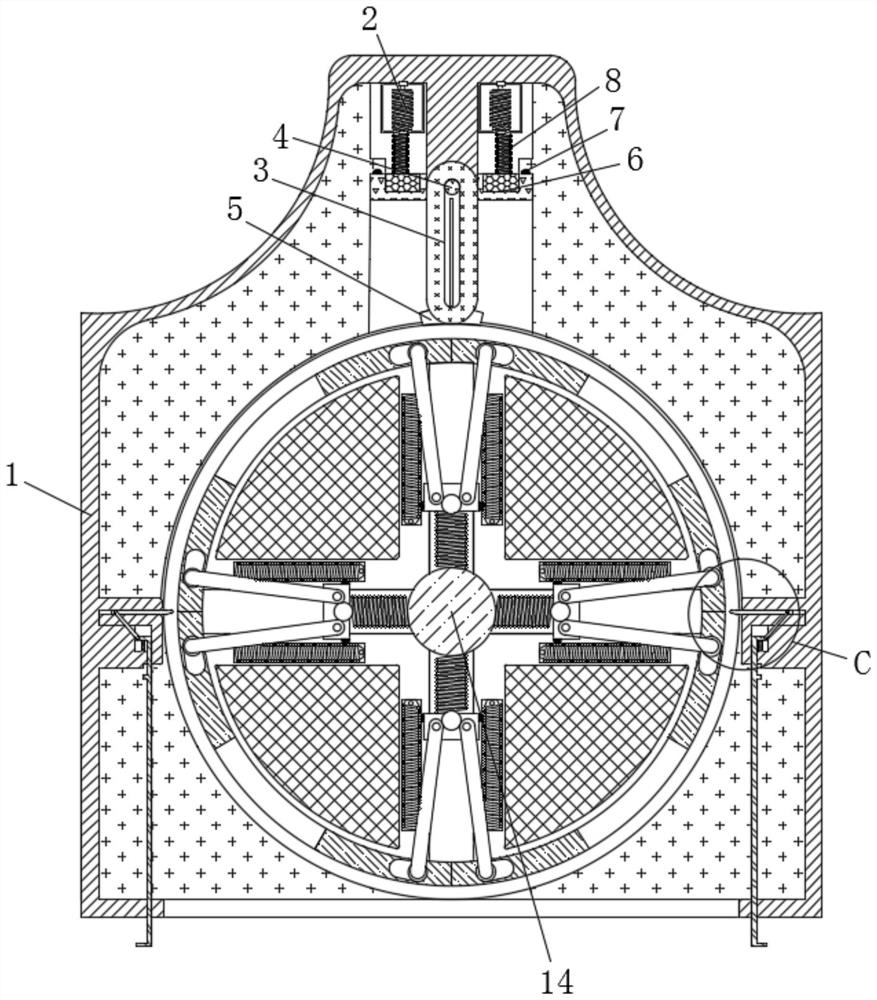 Drinking water equipment facilitating filter element replacement and drinking water temperature adjustment