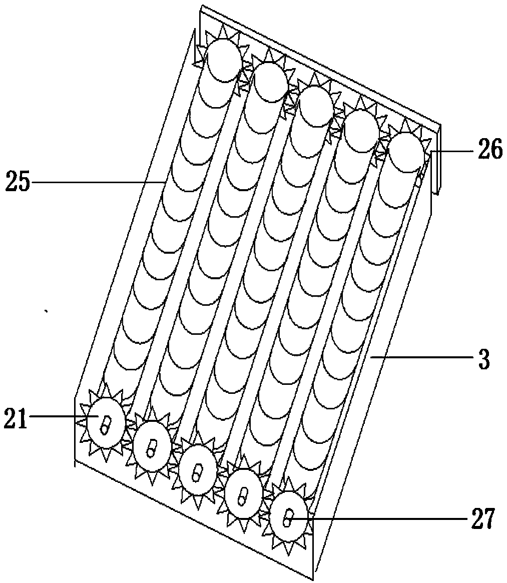 Dual-transmission type steaming and baking device for multi-flavor fresh corn